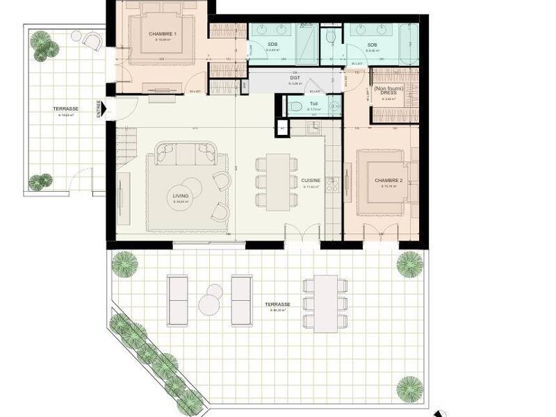 Maison à vendre, 122m², CHATEAUNEUF DE GRASSE