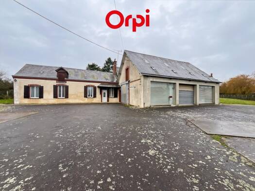 Maison à vendre 118 800 € 3 pièces 2 chambres 85 m² 9 405 m² de terrain Melleray 72320