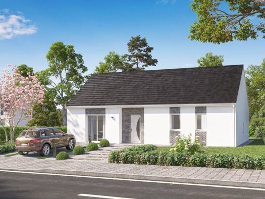 Terrain avec maison neuve à vendre 228 500 € 4 pièces 3 chambres 95,3 m² 300 m² de terrain Saint-Martin-de-Fontenay 14320