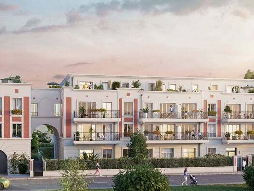 Appartement à vendre - neuf 249 000 € 2 pièces 1 chambre 40,67 m² 1er étage Marne Neuilly-Plaisance 93360