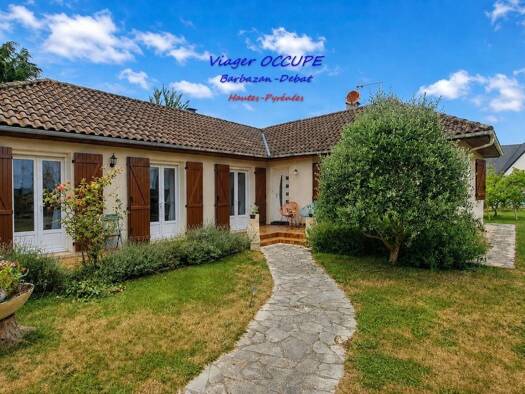 Maison en viager occupé Bouquet 47 120 € 4 pièces 3 chambres 97 m² 909 m² de terrain Barbazan-Debat 65690