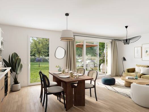 Appartement à vendre - neuf 299 000 € 2 pièces 1 chambre 48 m² RDC/3 Beaumont 74160