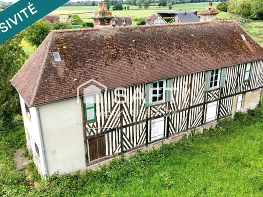 Maison à vendre 209 000 € 2 pièces 1 chambre 40 m² 4 353 m² de terrain Saint Pierre en Auge 14170