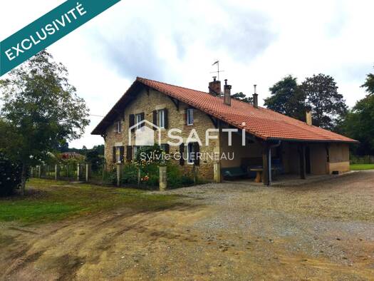 Maison à vendre 360 000 € 8 pièces 6 chambres 170 m² 12 500 m² de terrain Souprosse 40250