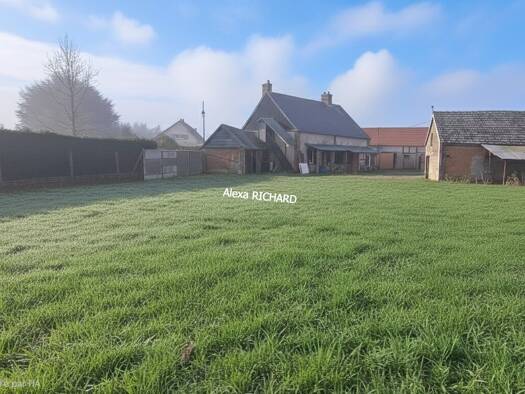 Maison à vendre 249 500 € 5 pièces 2 chambres 92 m² 1 456 m² de terrain Grossœuvre 27220