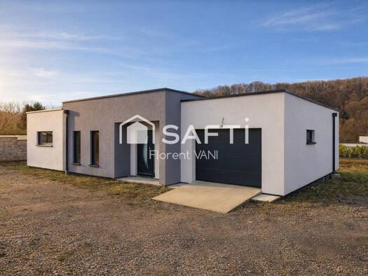 Maison de plain-pied à vendre 240 000 € 5 pièces 2 chambres 100 m² 500 m² de terrain Hargarten-aux-Mines 57550