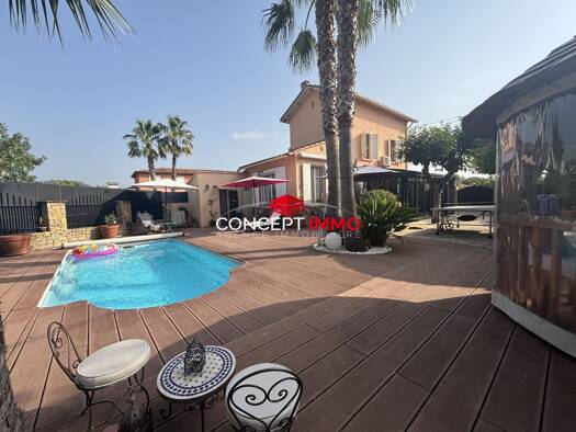 Villa à vendre 489 000 € 4 pièces 3 chambres 120 m² 514 m² de terrain Solliès-Pont 83210