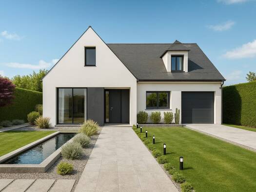 Terrain avec maison neuve à vendre 296 000 € 4 pièces 3 chambres 90 m² 680 m² de terrain Coulommiers 77120