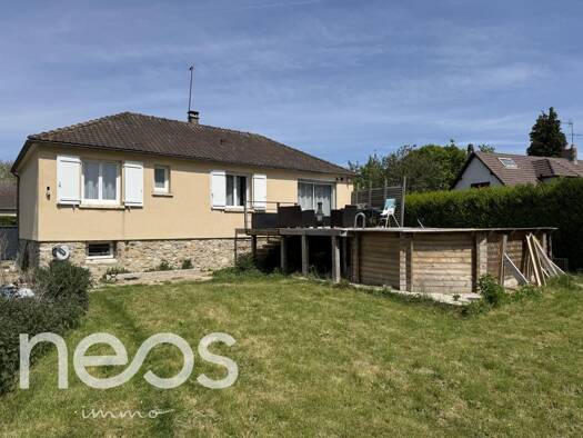 Maison de plain-pied à vendre 229 500 € 5 pièces 3 chambres 120 m² 937 m² de terrain Villers-en-Vexin 27420