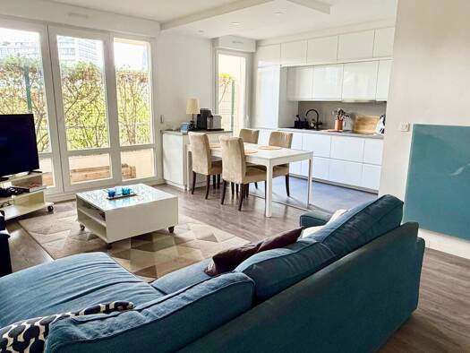 Appartement à vendre 598 000 € 3 pièces 2 chambres 74,58 m² RDC/7 Le Petit Pont Amphibie Issy-les-Moulineaux 92130