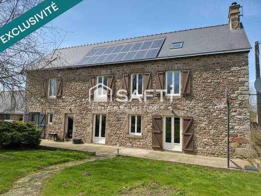 Maison à vendre 225 000 € 6 pièces 4 chambres 165 m² 6 850 m² de terrain Vautorte 53500