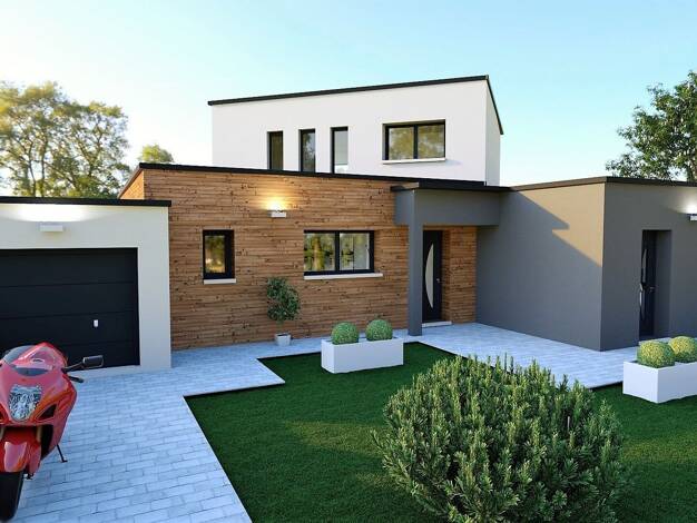 Terrain avec maison neuve à vendre 453 049 € 4 pièces 3 chambres 140 m² 990 m² de terrain Saules 71390