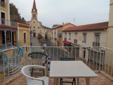 Appartement à louer 335 € 1 pièce 17 m² 1er étage disponible à partir du 23/06/2025 Amelie les Bains Palalda 66110
