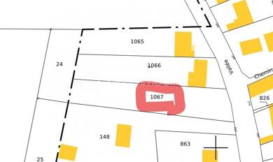 Terrain viabilisé à vendre 50 000 € 729 m² de terrain Antheuil-Portes 60162