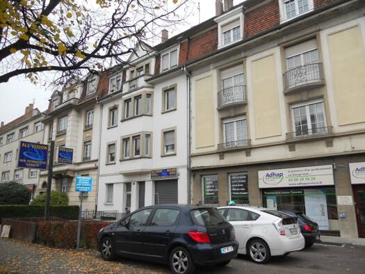 Appartement à louer 444 € 1 pièce 32,2 m² Étage 3/3 Plaine des Bouchers-Centre Strasbourg 67100