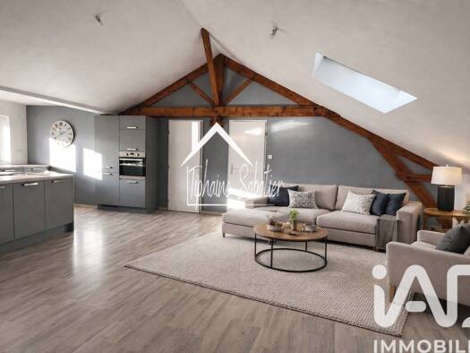 Appartement à vendre 150 000 € 3 pièces 2 chambres 70 m² Étage 3/3 Oiselet la Grive Bourgoin-Jallieu 38300