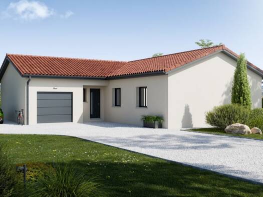 Terrain avec maison neuve à vendre 287 965 € 4 pièces 3 chambres 88 m² 547 m² de terrain Les Avenières Veyrins-Thuellin 38630