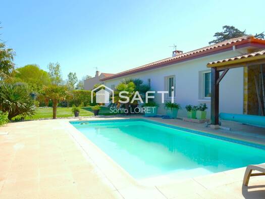 Villa à vendre 687 500 € 7 pièces 4 chambres 199 m² 1 968 m² de terrain Littoral Ouest Talmont-Saint-Hilaire 85440