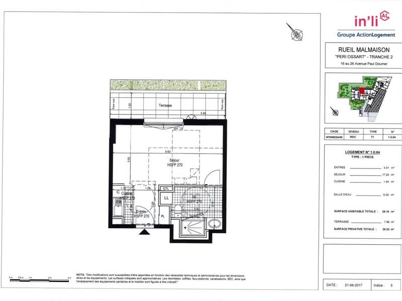 Maison à louer, 28m², RUEIL MALMAISON