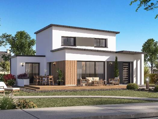 Terrain avec maison neuve à vendre 302 443 € 4 pièces 3 chambres 94 m² 323 m² de terrain Locmaria-Plouzané 29280