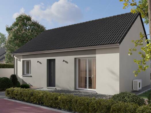 Terrain avec maison neuve à vendre 188 000 € 4 pièces 2 chambres 60 m² 549 m² de terrain Prunay-le-Gillon 28360