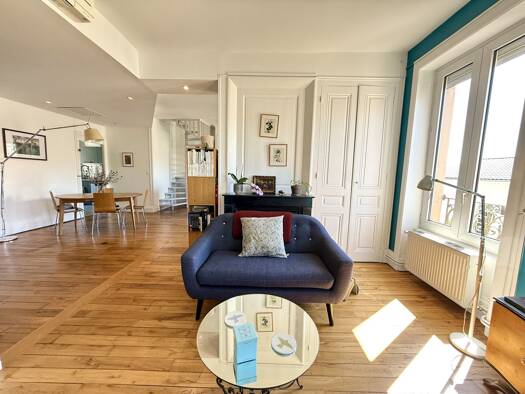 Duplex à vendre 560 000 € 5 pièces 3 chambres 125,29 m² Étage 3/3 Villeurbanne 69100