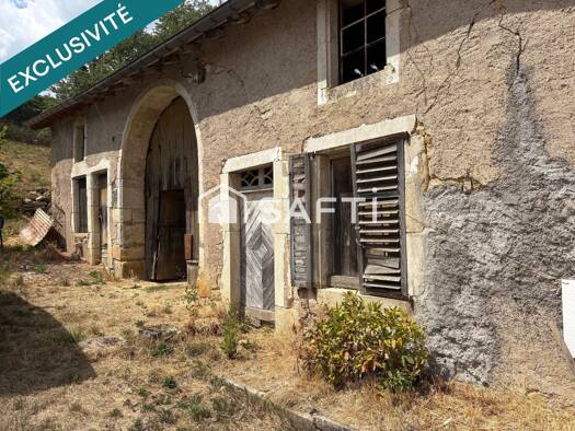 Maison à vendre 32 500 € 1 pièce 1 chambre 220 m² 1 218 m² de terrain Dolaincourt 88170