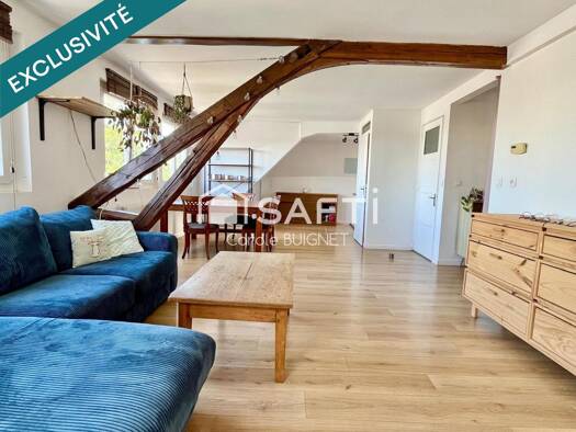 Appartement à vendre 229 000 € 3 pièces 1 chambre 70 m² Étage 4/4 Saint Marc-Croix de Pierre-Saint Nicaise Rouen 76000