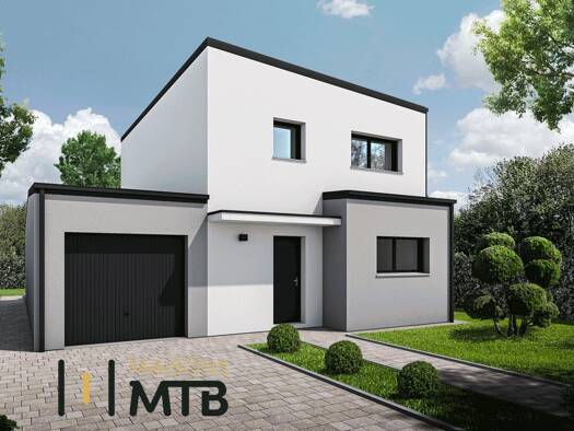 Terrain avec maison neuve à vendre 255 000 € 5 pièces 4 chambres 100 m² 540 m² de terrain La Baconnière 53240