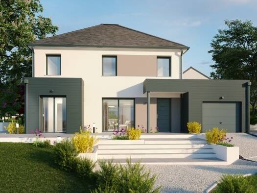 Terrain avec maison neuve à vendre 259 000 € 4 pièces 3 chambres 90 m² 280 m² de terrain César-Terrier-Villard Noir Pontcharra 38530