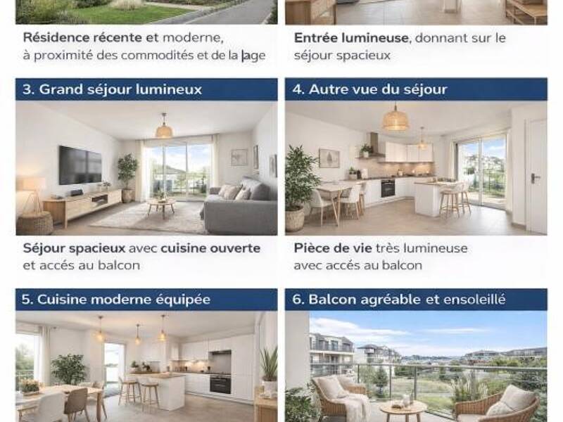 Maison à vendre, 65m², BLONVILLE SUR MER