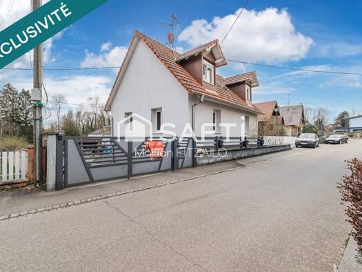 Maison à vendre 325 000 € 4 pièces 3 chambres 106 m² 1 262 m² de terrain Schirrhein 67240