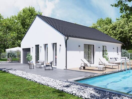 Terrain avec maison neuve à vendre 168 682 € 3 pièces 2 chambres 70 m² 1 870 m² de terrain Smermesnil 76660