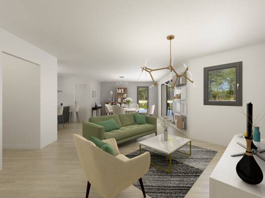 Terrain avec maison neuve à vendre 400 925 € 4 pièces 3 chambres 89 m² 591 m² de terrain Allinges 74200