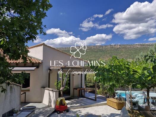 Villa à vendre 525 000 € 5 pièces 3 chambres 110 m² 1 260 m² de terrain Chateauneuf le Rouge 13790