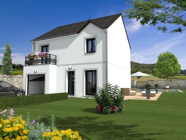 Terrain avec maison neuve à vendre 328 210 € 6 pièces 4 chambres 99 m² 324 m² de terrain Longpont-sur-Orge 91310