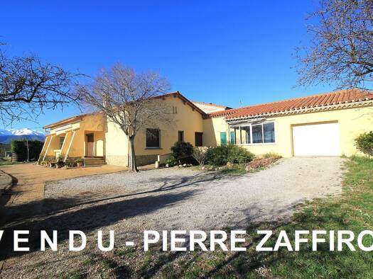 Maison à vendre 340 000 € 7 pièces 3 chambres 164 m² 3 500 m² de terrain Terrats 66300