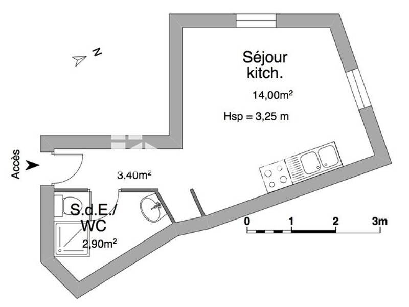 Maison à louer, 20m², BORDEAUX