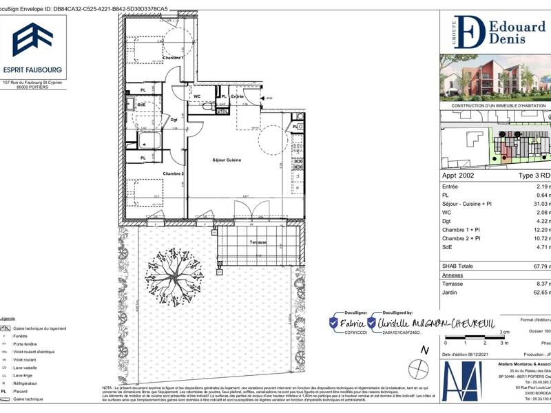Maison à louer, 68m², POITIERS