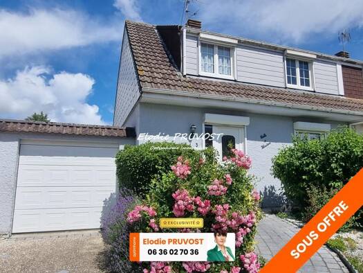 Maison à vendre 130 000 € 4 pièces 3 chambres 85 m² 253 m² de terrain Centre Lillers 62190