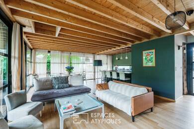 Maison de plain-pied à vendre 493 500 € 10 pièces 4 chambres 208 m² 2 060 m² de terrain Gibauderie Poitiers 86000