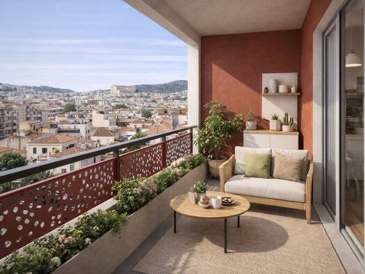 Appartement à vendre - neuf 174 000 € 1 pièce 35 m² Étage 5/5 dès le 30/06/2026 La Capelette Marseille 10ème arrondissement 13005
