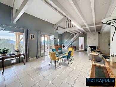 Maison à vendre 649 000 € 5 pièces 3 chambres 140 m² 1 544 m² de terrain Reyrieux 01600