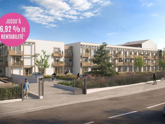 Appartement à vendre - neuf 84 800 € 1 pièce 18,8 m² 3 étages dès le 31/12/2027 Tour Chabot-Gavacherie Niort 79000