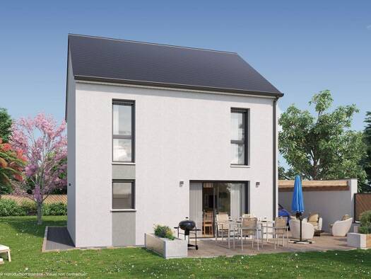 Terrain avec maison neuve à vendre 213 720 € 4 pièces 3 chambres 90 m² 390 m² de terrain Romillé 35850