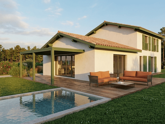 Terrain avec maison neuve à vendre 595 000 € 5 pièces 4 chambres 140 m² 665 m² de terrain Urrugne 64122