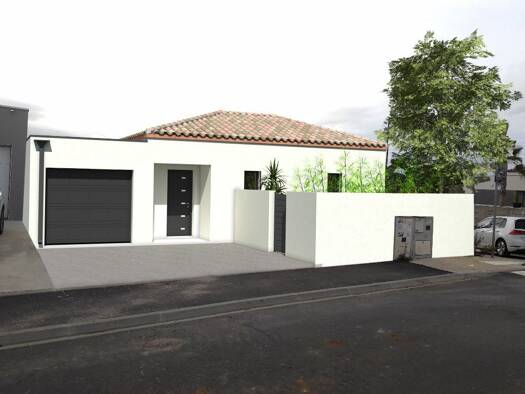 Terrain avec maison neuve à vendre 294 000 € 4 pièces 3 chambres 90 m² 358 m² de terrain Lignan-sur-Orb 34490