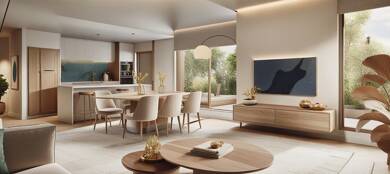 Appartement à vendre - Neuf 327 900 € 3 pièces 2 chambres 74 m² 2ème étage La-Soie Décines-Charpieu 69150