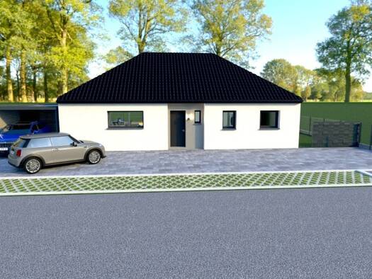 Terrain avec maison neuve à vendre 235 102 € 3 pièces 3 chambres 93 m² 468 m² de terrain Drocourt 62320