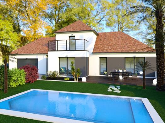 Terrain avec maison neuve à vendre 460 860 € 4 pièces 3 chambres 150 m² 750 m² de terrain Sainte-Marie-la-Blanche 21200